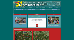 Desktop Screenshot of frankenwaldlauf.de